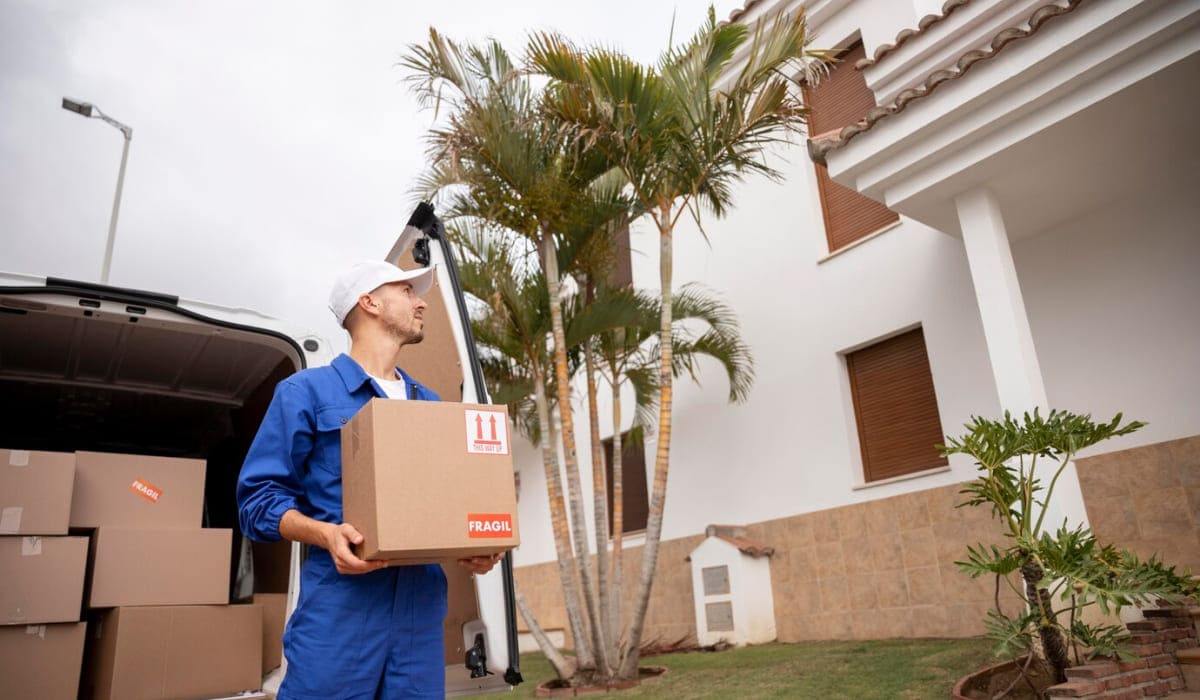 Transporte seguro dos seus pertences